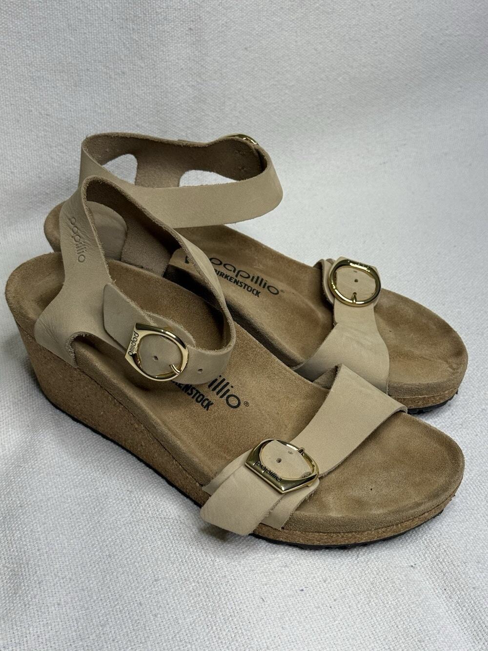 Papillio Soley Ring Buckle Sandal Sandcastle - EU 40 - US 9L/7M - Narrow Fit